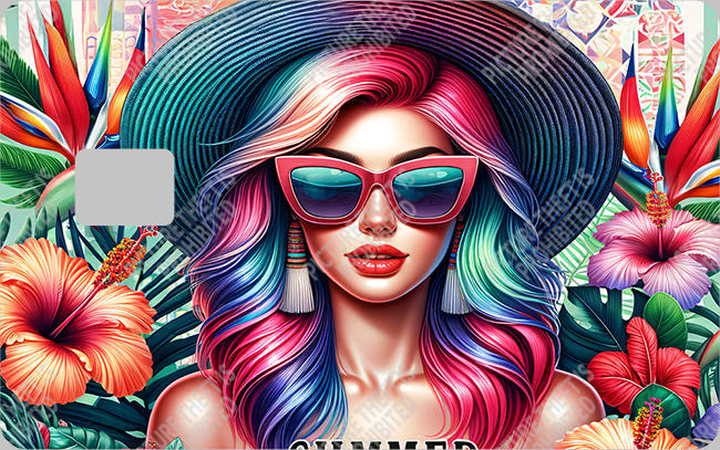 Bank  Card Sticker-BC-268